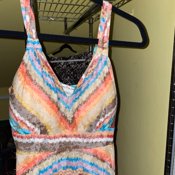 Boho maxi dress multi colored - Picture 2 of 2